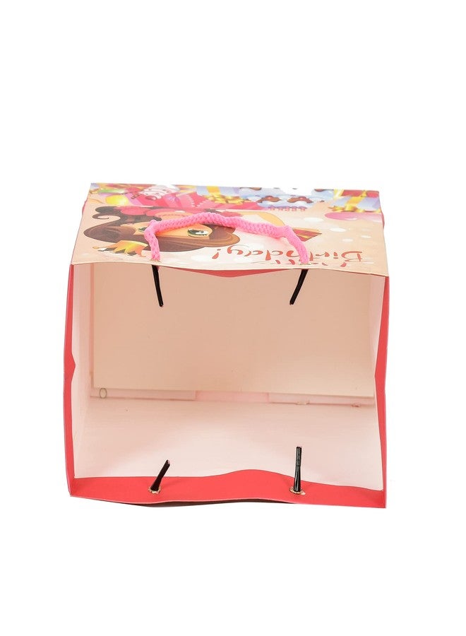 PPJ ® -PRINCESS HAPPY BIRTHDAY (10 Pcs.) PAPER CARRY BAG, 10 Inch X 8 Inch X 4 Inch RETURN GIFT/HAPPY BIRTHDAY/RETURN GIFTS/GIFTS/GIFT BAGS/GIFT COVERS(Pack of 10) - Image 5