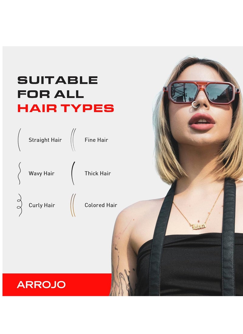 ARROJO ARROJO BOND Créme Oil, 1.7oz – Leave In Protein Hair Treatment for Dry Damaged Hair – Sulfate & Paraben-Free, Deep Conditioning & Frizz Control  - Image 5