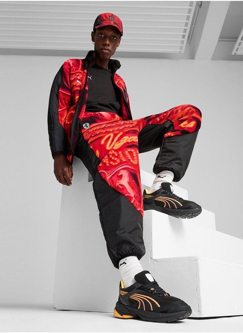 PUMA Ferrari Race Neon Energy Fleece Sweatpants  - Image 4