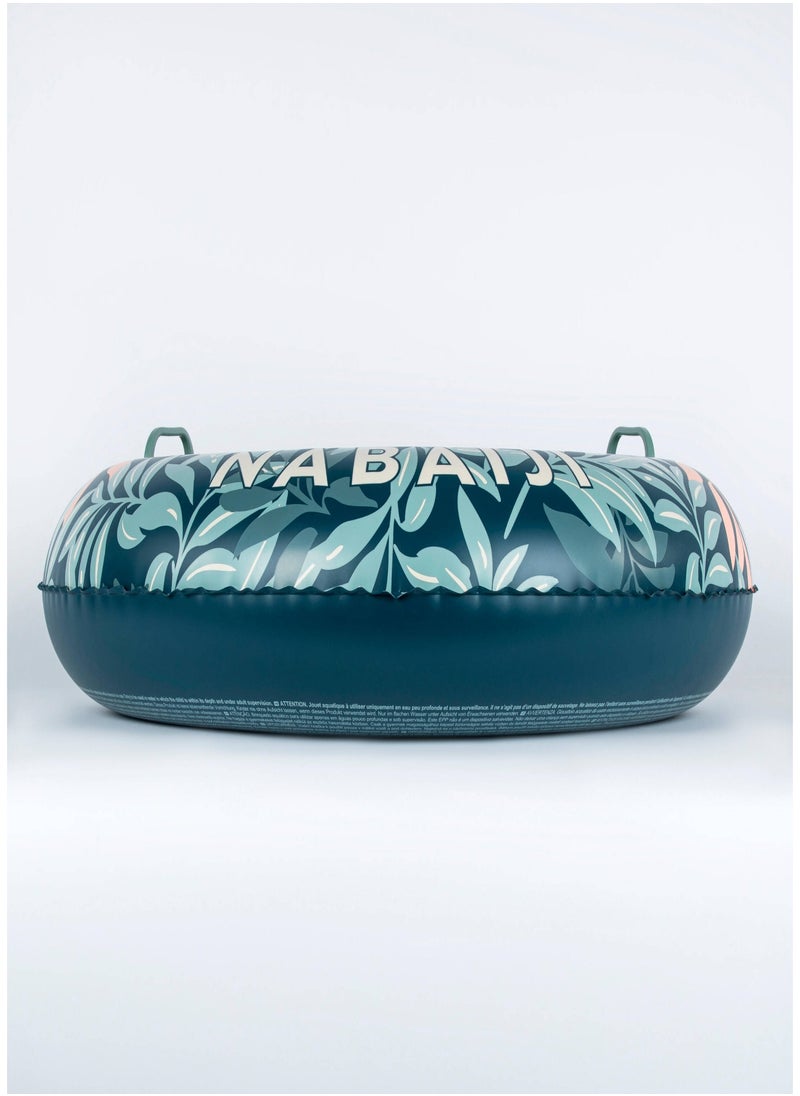 NABAIJI NABAIJI by DECATHLON, Large 92 cm inflatable printed pool ring with comfort grips  - Image 3