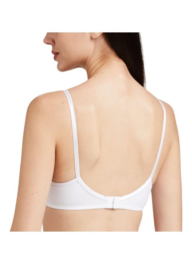 JOCKEY - Jockey 1242 Women Wire free Non Padded Super Combed Cotton Elastane Stretch Medium Coverage Cross Over Everyday Bra with Adjustable Straps - Image 1