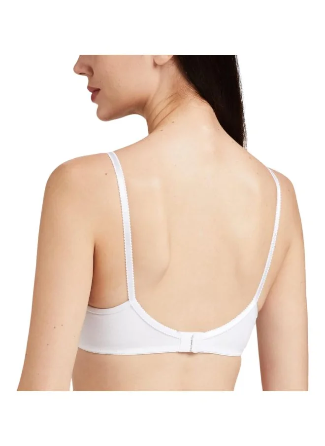 JOCKEY Jockey 1242 Women Wire free Non Padded Super Combed Cotton Elastane Stretch Medium Coverage Cross Over Everyday Bra with Adjustable Straps