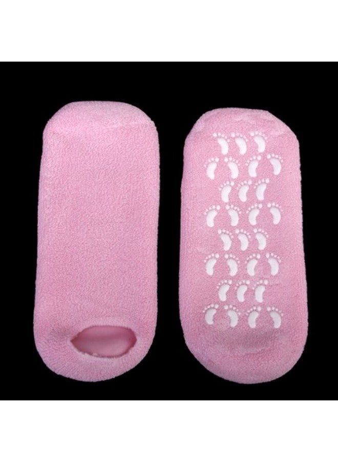 MURTISIDDH Moisturize Soften Repair Cracked Skin Moisturizing Treatment Gel Spa Socks - Image 5