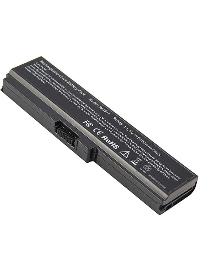 Terabyte Replacemet Notebook Battery For Toshiba Pa3817U-1Bas Pa3818U-1Brs Pa3819U-1Brs Black - Image 3