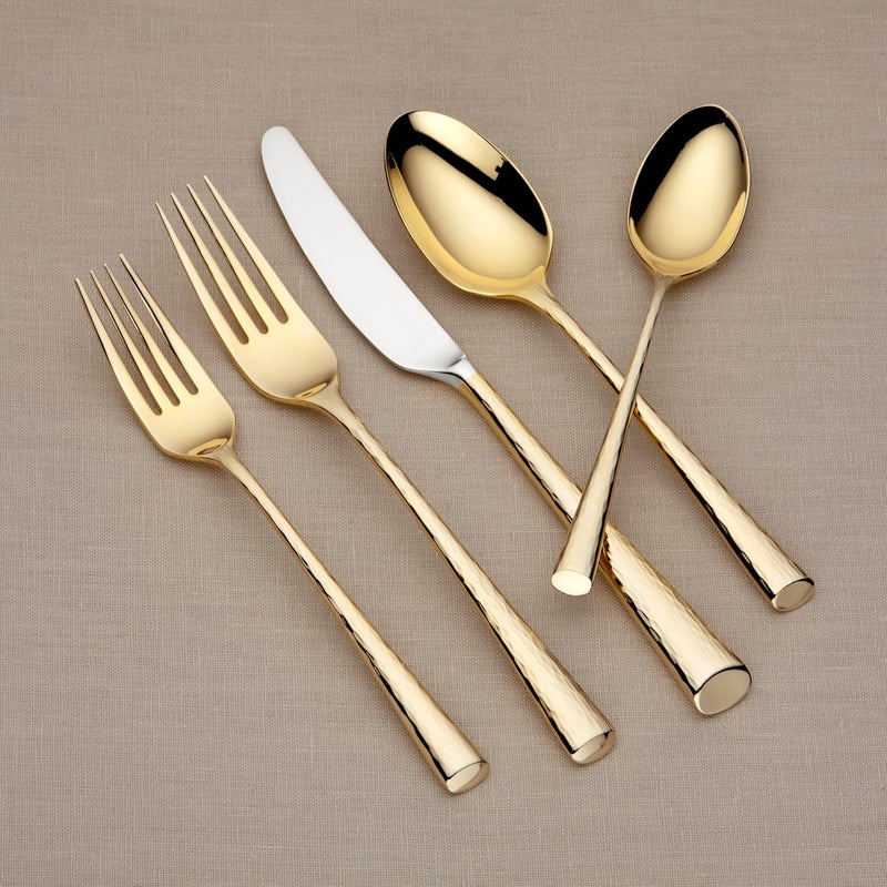 Lenox Gold Imperial Caviar 5Pc Place Setting 5 Count - Image 2
