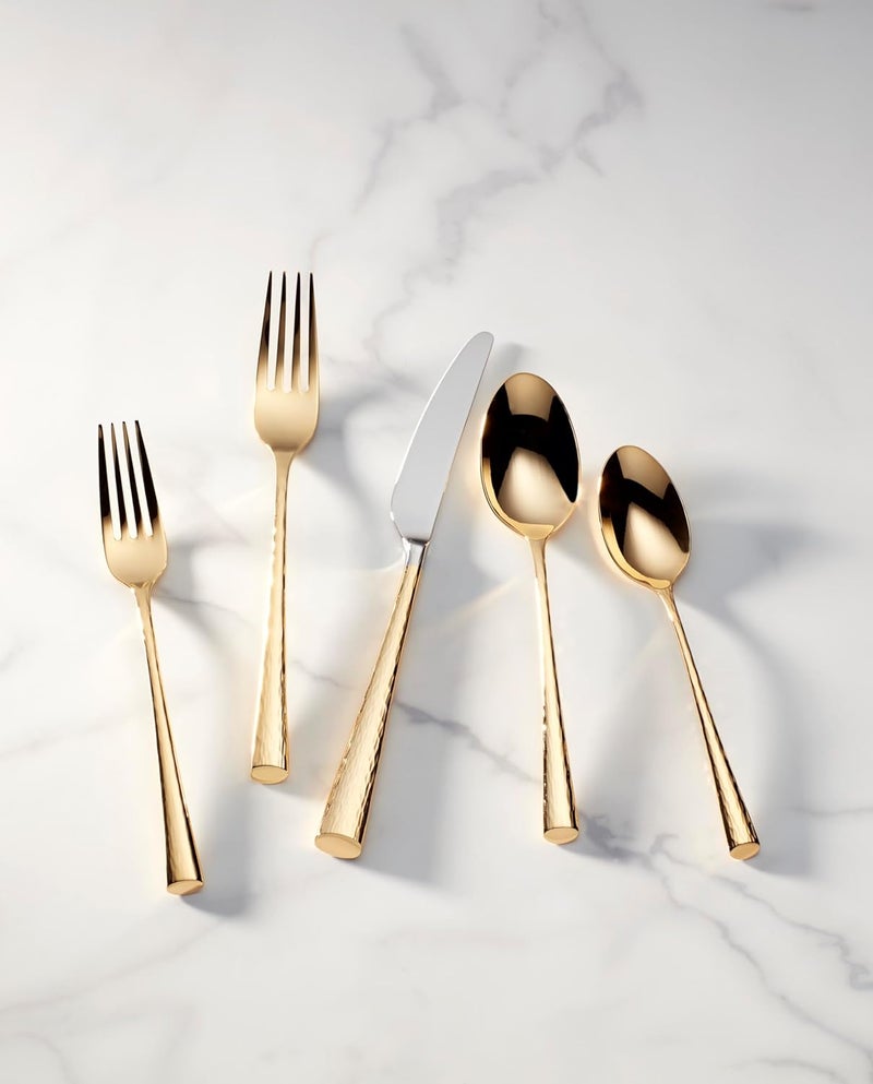 Lenox Gold Imperial Caviar 5Pc Place Setting 5 Count - Image 4