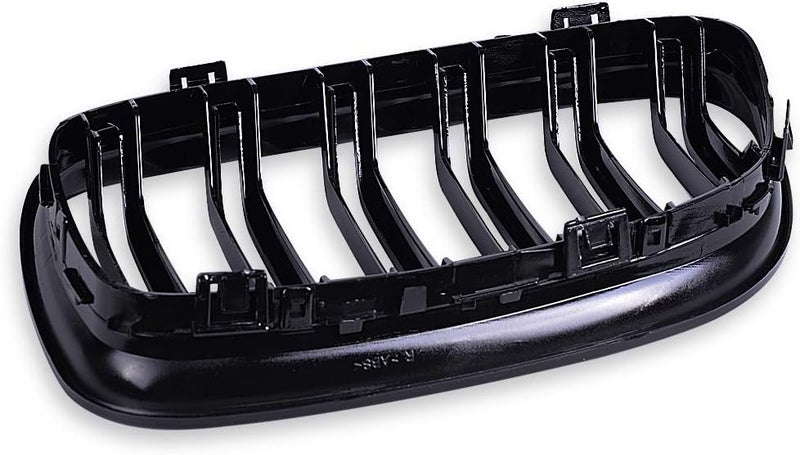 runmade Glossy Black Dual Slat Kidney Grille for BMW E90 2009-2011 - Image 3