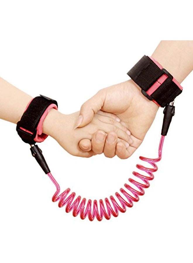 سيف-أو-كيد رابط المعصم Safe-O-Kid®، رابط أمان حزام قابل للتعديل للطفل - وردي - Image 1