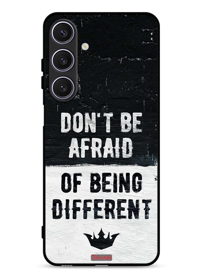 Tolwak Samsung Galaxy A26 Protective Case Cover Do Not Be Afraid Of Being Different - Image 1