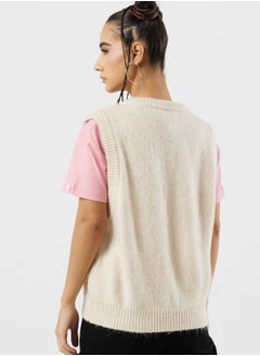 FINGERCROXX Knitted Sweater Vest  - Image 2