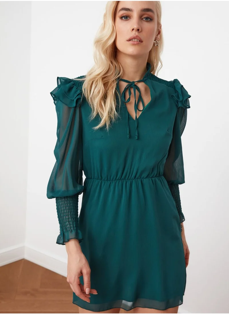 trendyol Puff Sleeve Dress