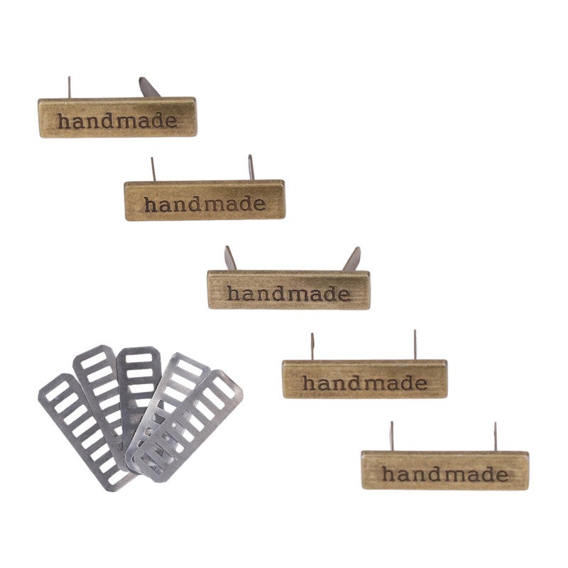 Metal Manual Label: Alloy Durable Soft Retro Style - Multipurpose Diy Clothing Tags for Sewing Crafts, Handmade Gifts, Clothing Accessories - Image 5