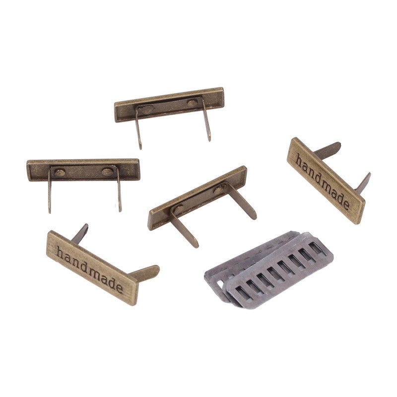 Metal Manual Label: Alloy Durable Soft Retro Style - Multipurpose Diy Clothing Tags for Sewing Crafts, Handmade Gifts, Clothing Accessories - Image 3