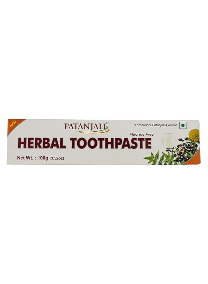Patanjali Herbal Tooth Paste 100-Grm