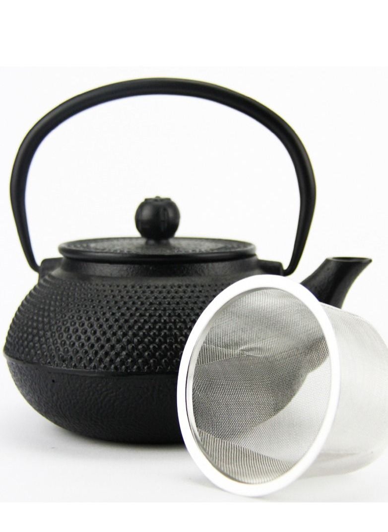 Durable Enamelled Interior Cast Iron Teapot Coated with Enameled Interior 0.6 Liter Black - pzsku/ZE5F5551C22CBAA1C4D33Z/45/_/1662566614/e28affd9-7e11-414e-adc6-369e6be4fc96