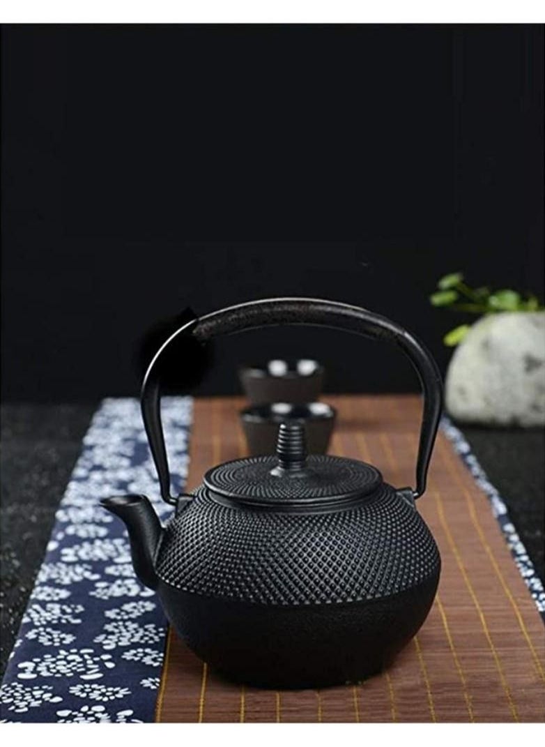 Durable Enamelled Interior Cast Iron Teapot Coated with Enameled Interior 0.6 Liter Black - pzsku/ZE5F5551C22CBAA1C4D33Z/45/_/1667759360/1b6619f8-2095-4d74-ae9a-0d22b2e7c20d