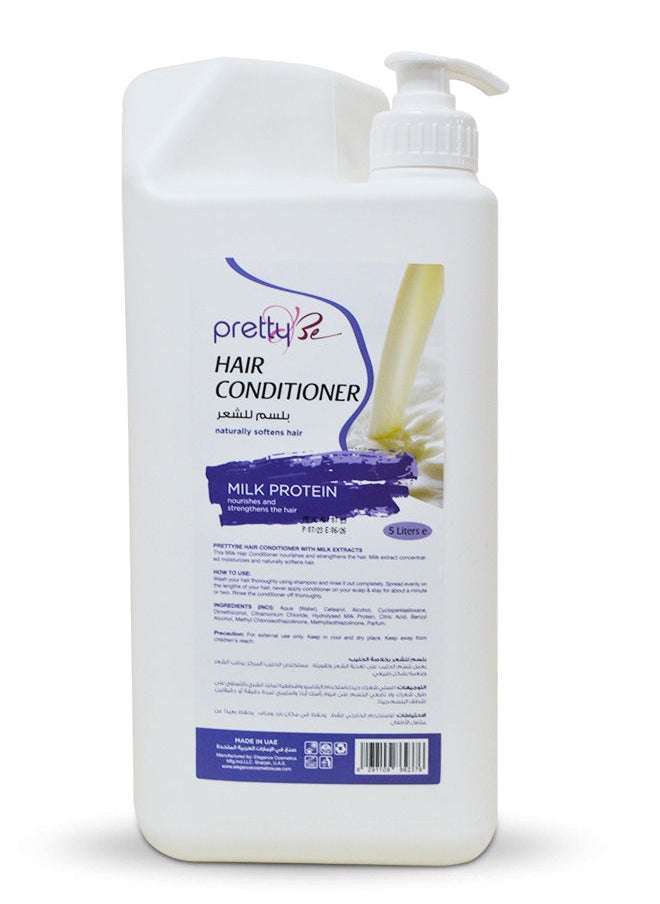 Pretty Be - Naturally Softens Hair Conditioner with Milk Protein Extracts 5L - Image 1