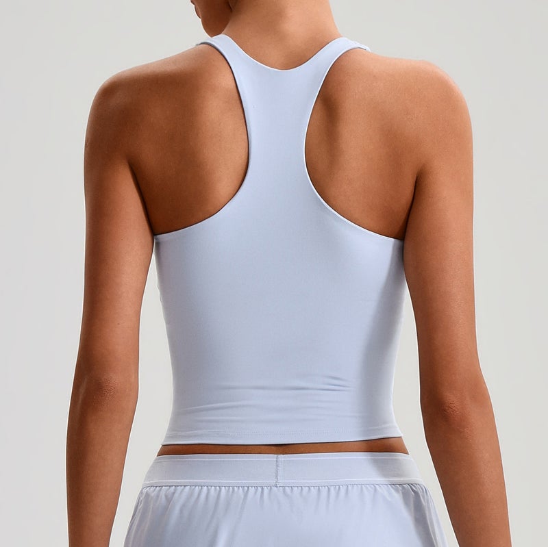Women's Racerback Sports Bra Yoga Top, Quick-Dry for Running Fitness - Image 2