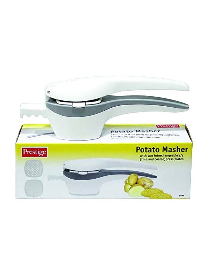 Prestige Potato Masher White/Grey 112x16x108mm - Image 1