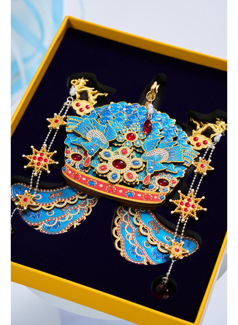 Chinese Empress Phoenix Crown Fridge Magnet - Image 1