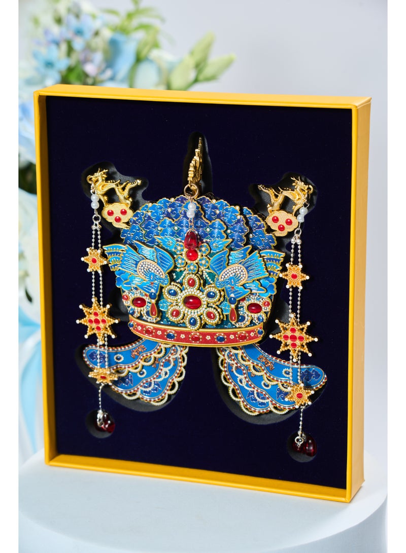 Chinese Empress Phoenix Crown Fridge Magnet - Image 2