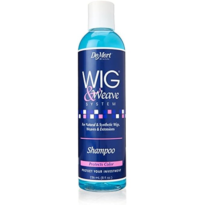 Demert WIG & WEAVE SYSTEM SHAMPOO FOR NATURAL AND SYNTHETIC HAIR 8 OZ - Image 1