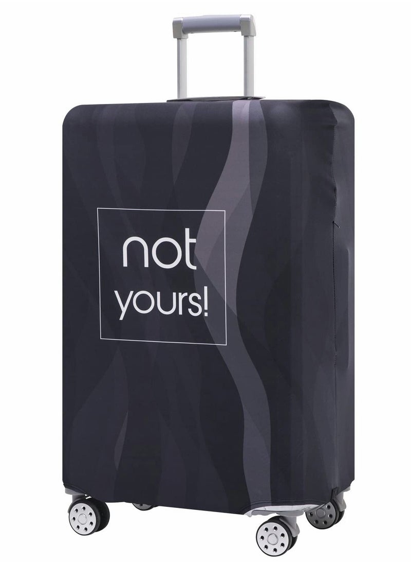 Excefore - Luggage Cover, Washable Suitcase Protector Anti-scratch Suitcase Cover Fits 22-24 Inch Luggage (M) - Image 1