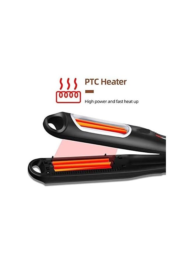 عام مقبض الشعر المحمول، مقبض الذرة، مقبض الشعر التلقائي، مقبض قرص الذرة المهنية، حديد مسطح، أدوات تصفيف للسيدات والرجال - Image 2