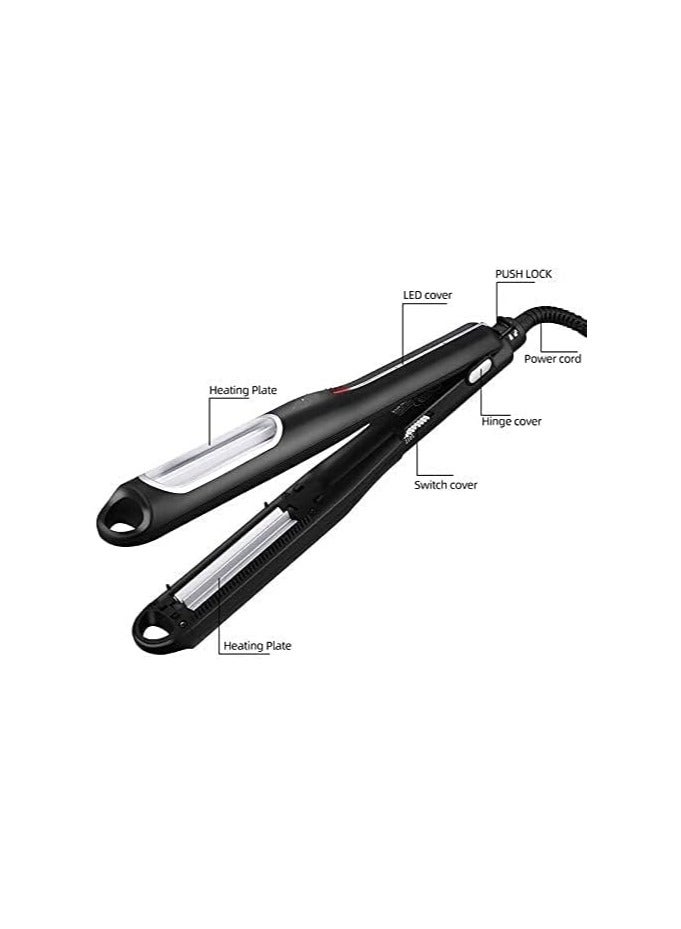 عام مقبض الشعر المحمول، مقبض الذرة، مقبض الشعر التلقائي، مقبض قرص الذرة المهنية، حديد مسطح، أدوات تصفيف للسيدات والرجال - Image 3