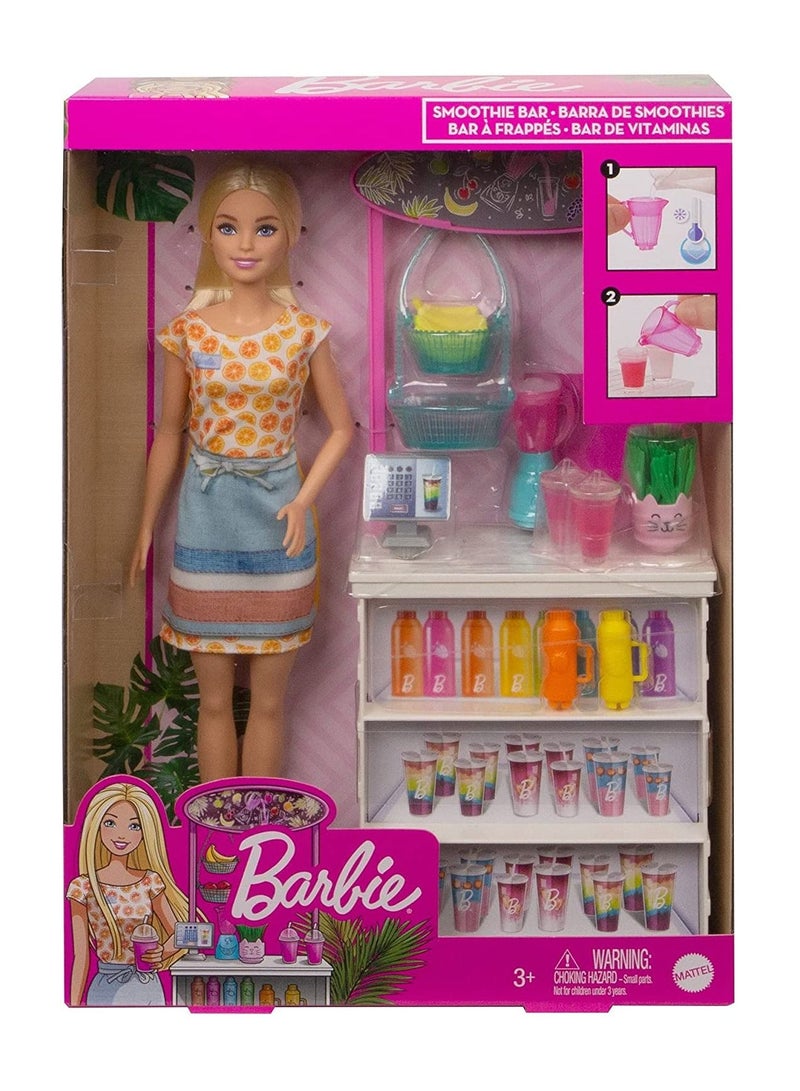 باربي مجموعة لعب باربي سموثي بار - Image 2