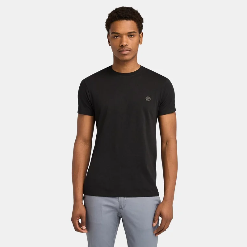 Timberland Men's Oyster River Chest Logo T-Shirt
