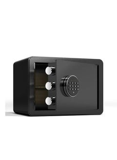 Arabest Mini Security Safe with Electronic Keypad Lock and Physical Key for Storing Jewelry Passport Watch Cash for Home/Office/Hotel (Black)  - Image 5