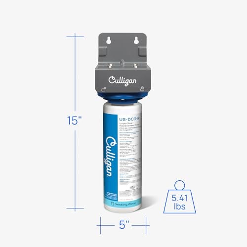 Culligan US-DC3 Under Sink Water Filter System, Direct Connect, Premium Lead Filtration, Removes 99% Lead, Chlorine, Taste & Odor, 4,750-Gal, 12-Month Cartridge, 1.5 GPM - Image 4