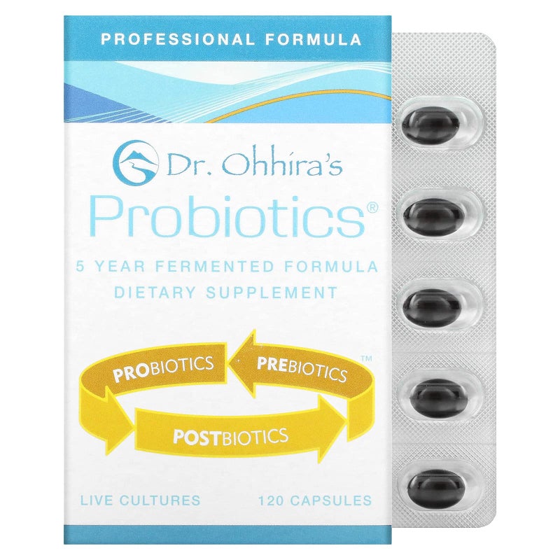 Dr Ohhiras Probiotics Professional Formula 120 Capsules 72g