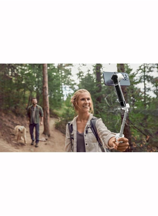 Insta360 - Flow AI-Powered Gimbal Stabilizer for Camera Auto Tracking Gimbal 3-Axis Stabilization Built-in Camera Gimbal - Image 1