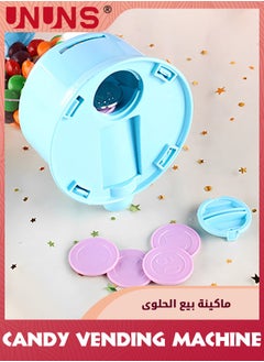 UNUNS آلة بيع الحلوى، علب حلوى أكريليك على شكل آلة علكة، مثالية لحفلات الزفاف وأعياد الميلاد ومفضلات الحفلات والهدايا، حاويات بلاستيكية شفافة لطيفة من لوسيت  - Image 4