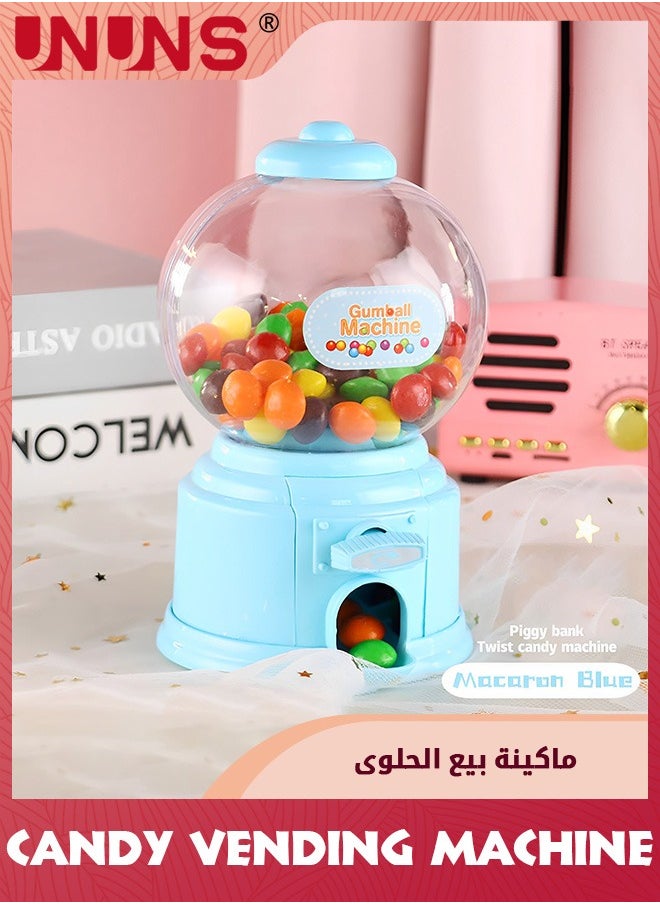 UNUNS آلة بيع الحلوى، علب حلوى أكريليك على شكل آلة علكة، مثالية لحفلات الزفاف وأعياد الميلاد ومفضلات الحفلات والهدايا، حاويات بلاستيكية شفافة لطيفة من لوسيت  - Image 3