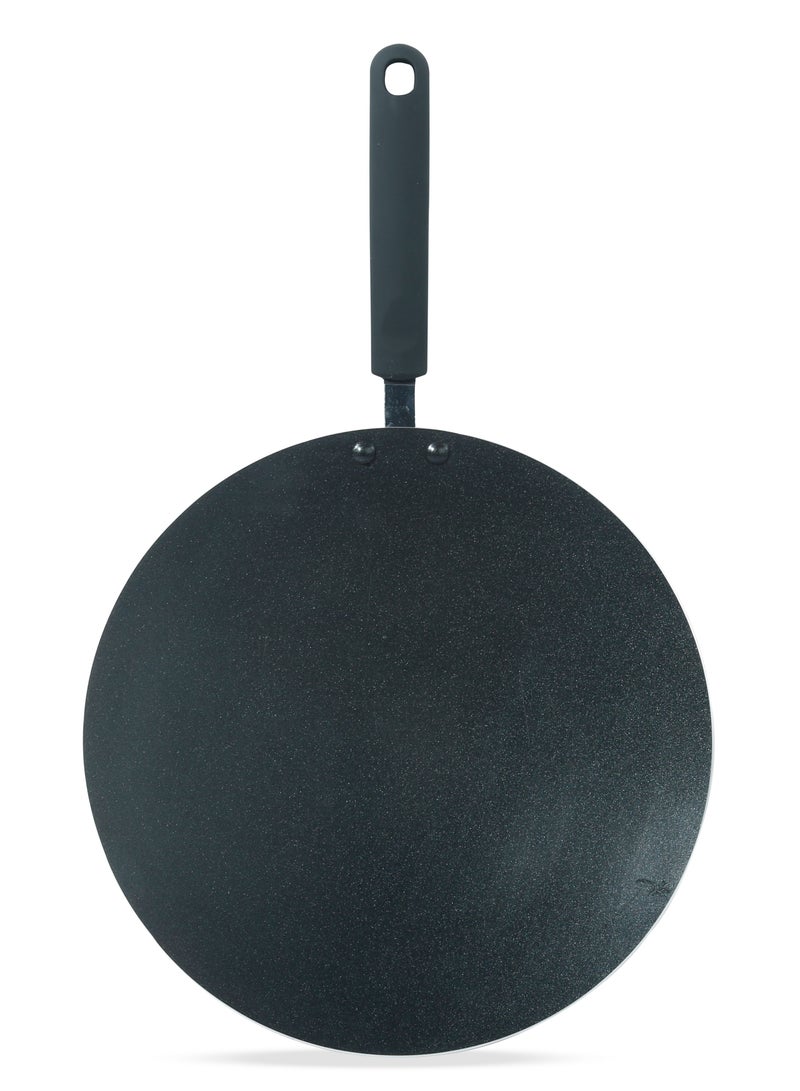 Homeway Nonstick Concave Tawa 28cm - Best Nonstick Flat Pan for Cooking, Durable, Induction Compatible - Image 1