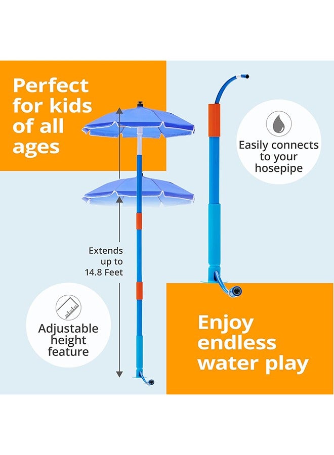 Plum Water Park Umbrella Fountain - Image 4