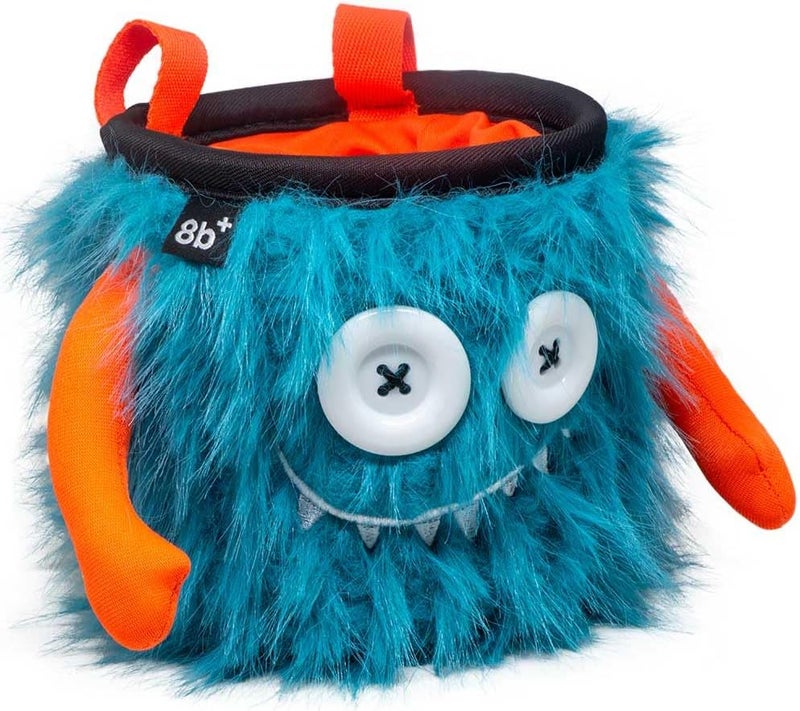 8B+ 8BPLUS 8BPLUS Chalk Bag for Climbing, Bouldering, Belt and Giftbox Included - Wide Opening - Brush Holders, for Left & Right Handers - Image 2