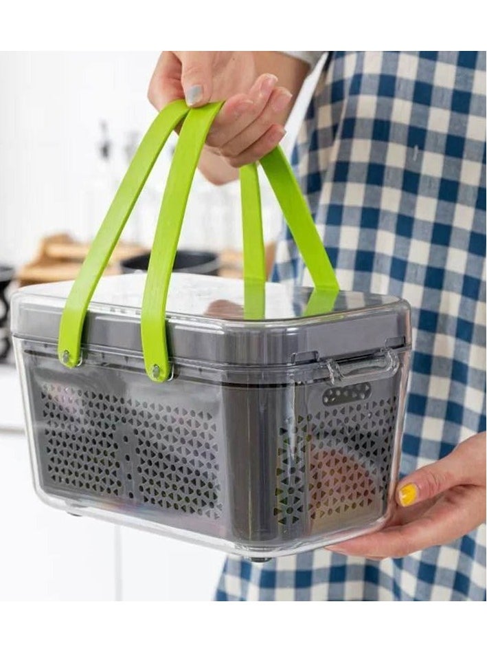 Generic - Set of 22 vegetable slicers, multifunctional fruit and vegetable slicer, hand grater, vegetable slicer container. - Image 1