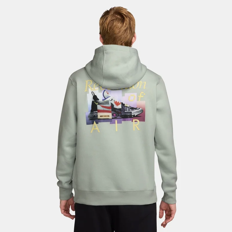 نايكي Men's Sportswear Club Air Max Fleece Hoodie