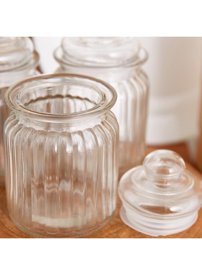 Myra 3 Piece Glass Canister Set - Image 2