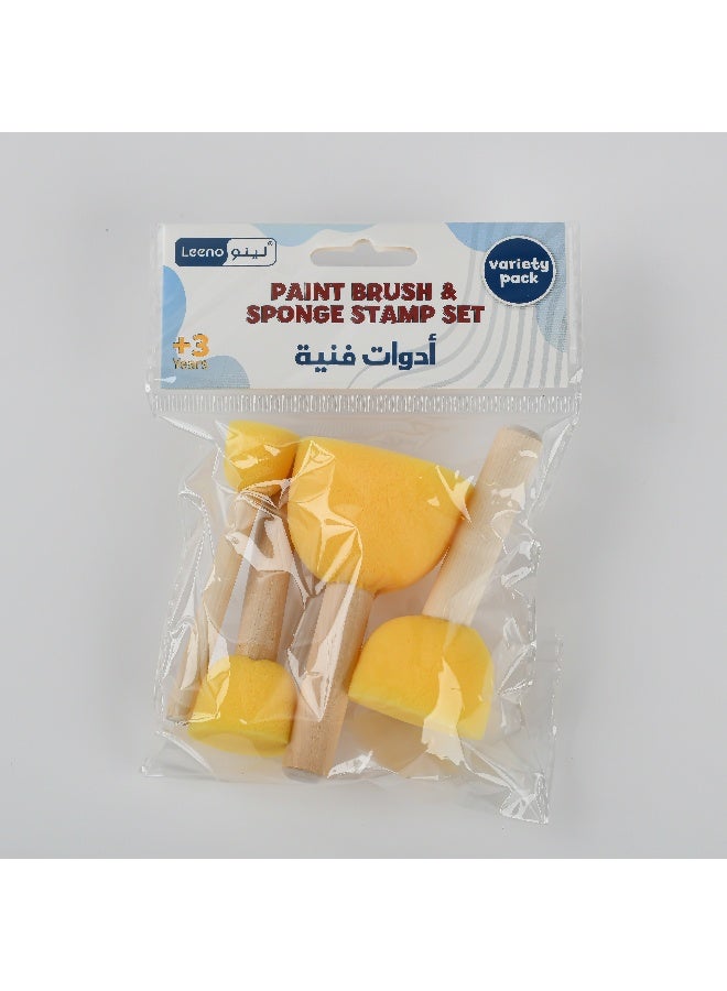 Foam Brush Set-4P