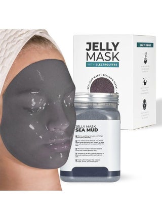Jelly Mask Jar Sea Mud Peel-Off Face Care Rubber Mask | 23 fl oz Skin Care Moisturizing Gel Mask Jar Spa Set - pzsku/ZE5F73B285453D914DB75Z/45/_/1687547222/82d6385e-b8b8-43d7-8902-a44df18e22b7