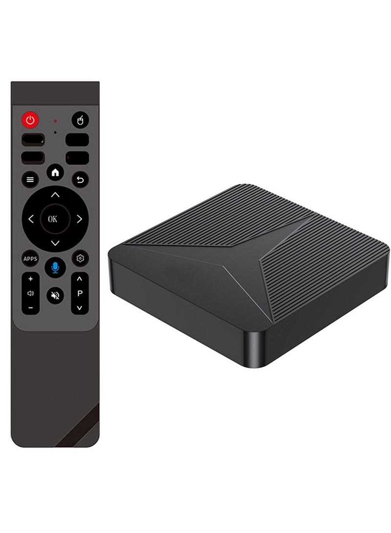 Android TV Box 14.0 4K 2GB RAM 16GB ROM Quad Core 64bit, Support Dual-WiFi 2.4G/5G WIFI6 3D HDR10+ BT5.0 with Voice Remote Control - Image 1