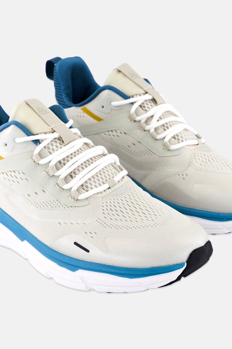 RBX Men Mesh Lightweight Lace Up Running Shoes, Light Grey - Image 2