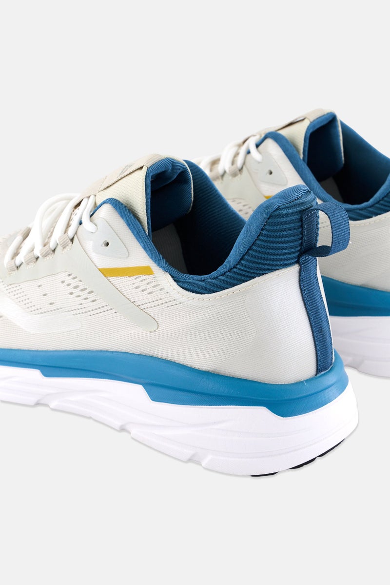 RBX Men Mesh Lightweight Lace Up Running Shoes, Light Grey - Image 3