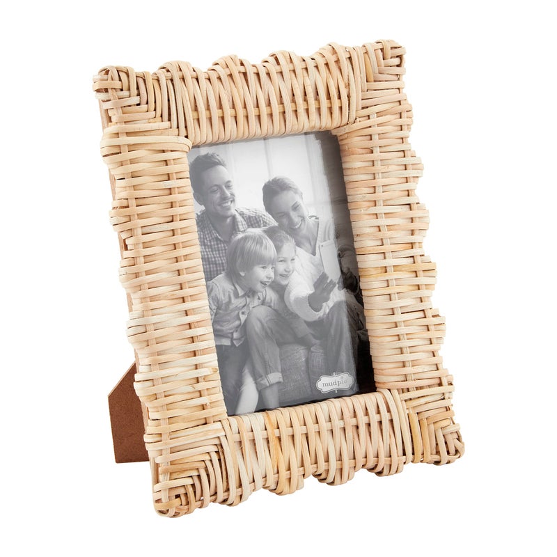 Mud Pie Woven Frame Large 5x7