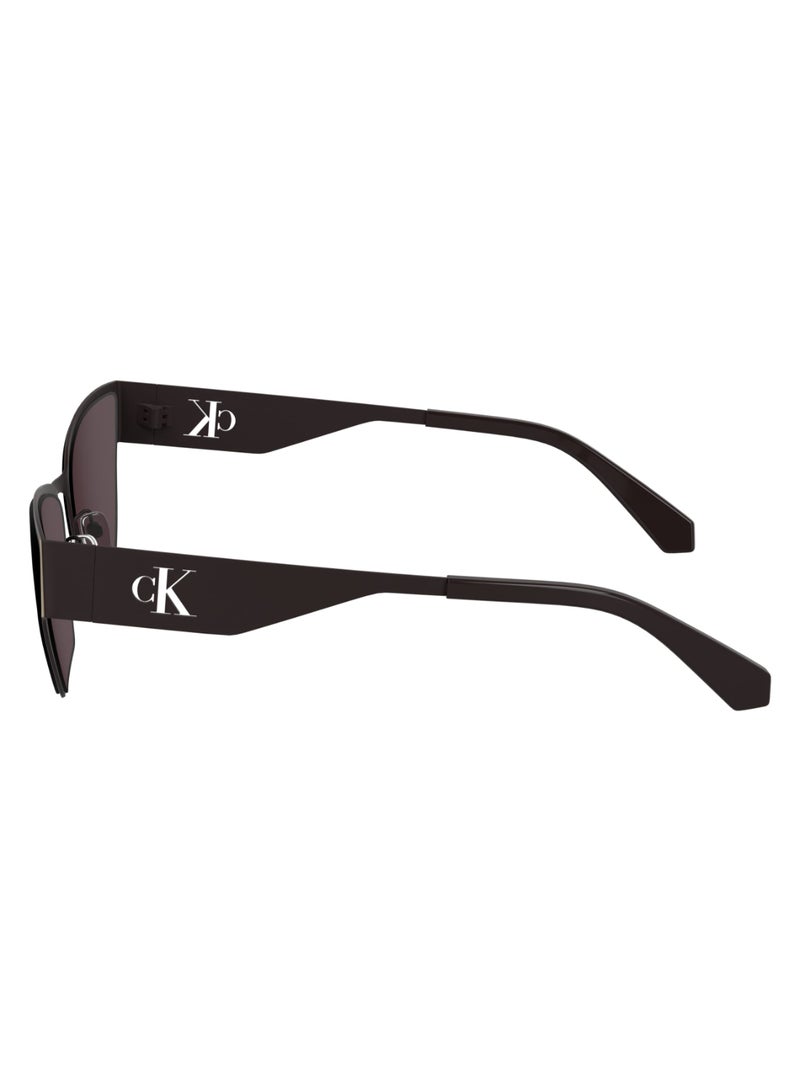 Calvin Klein Jeans نظارات شمسية معدنية كاملة الإطار من كالفن كلاين جينز CKJ24207S 5818 (505) أوبيرجين - Image 4